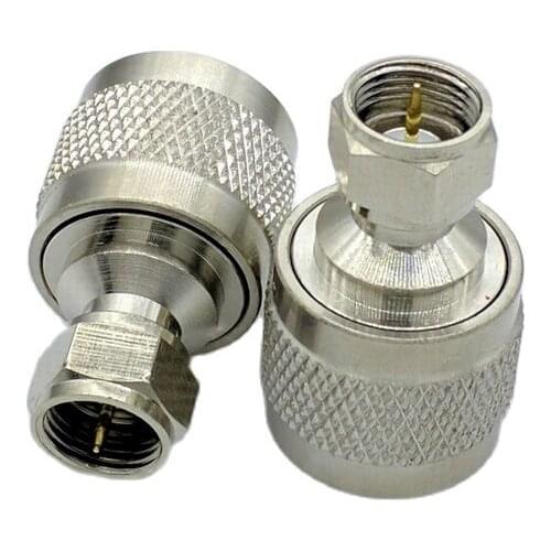 N to F Conversion connector L16 N type Male to F type male RF Coaxial Adapter Connector 1pcs