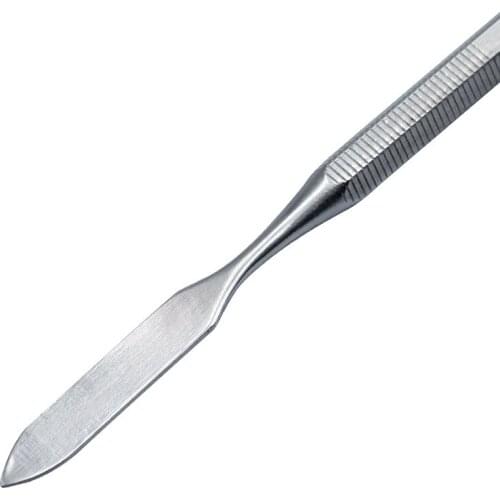 Stainless Steel Mixing Knife Teeth Restorative Filling Tools Cement Spatula Double Head Side Modeling Alginate Carver Instrument