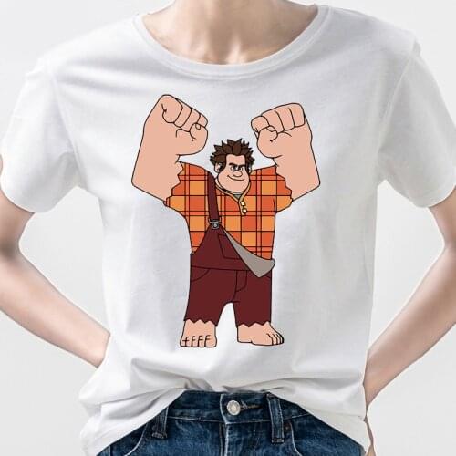 2021New T-Shirt Ralph Breaks the Internet Adult Men Top fashion Plus Size Tee Shirt