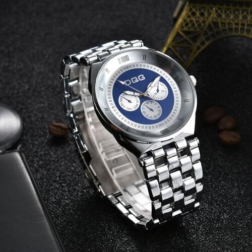 PINBO Mens Stainless Steel Watch