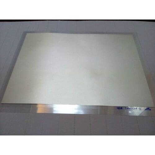 Silver Plated PVDF Piezoelectric Film Thickness 52um Size 203*280mm Polarized Piezoelectric