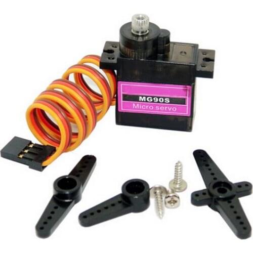 NEW MG90S Servo Metal gear Digital 9g Servo SG90 For Rc Helicopter Plane Boat Car MG90 9G Trex 450 RC Robot Helicopter