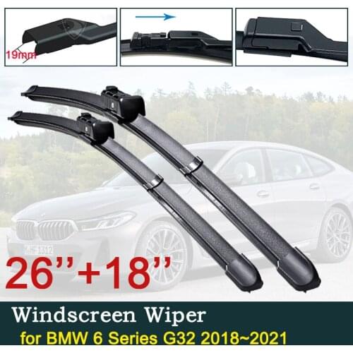 Car Wiper Blade for BMW 6 Series G32 2018~2021 2019 2020 Gran Turismo GT 630i xDrive Front Windshield Windscreen Car Accessories