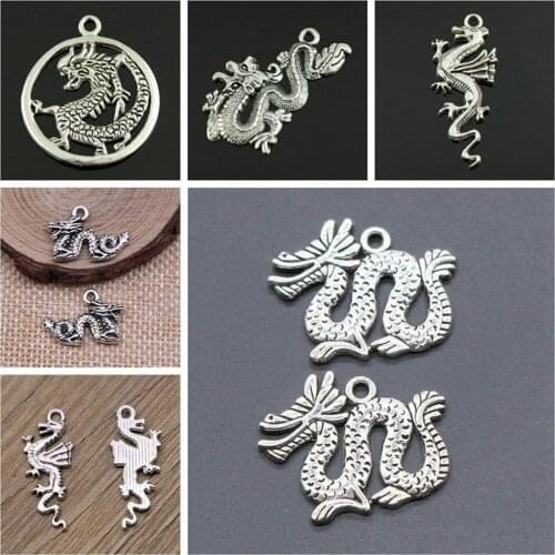 Malzahar Dragon Charms diy jewelry bracelet charms for jewelry making kit accessories