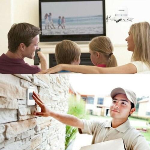 Smart Wireless WiFi Video Doorbell Chime Receiver Dingdong Door Hardware and Lock Supplies Intelligent Monitoring Home