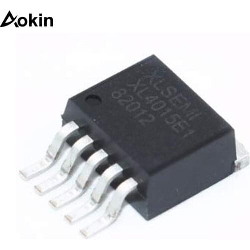 10pcs XL4015E1 XL4015 TO263-5 TO263 New Original 5A 180KHz 36V Buck DC to DC Converter