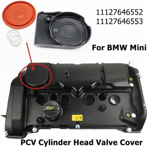OEM 11127646552 Valve Cover Cap With Membrane For BMW Mini R55 R56 R57 R58 N13 N18