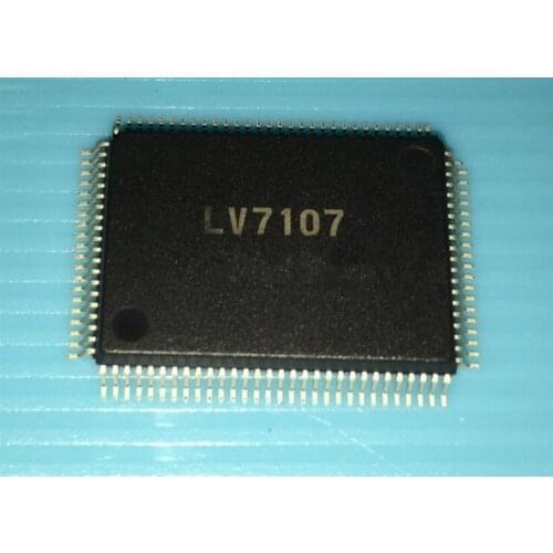2Pcs/Lot LV7107 LV7107M LV7107M-SPL-MPB-E QFP100