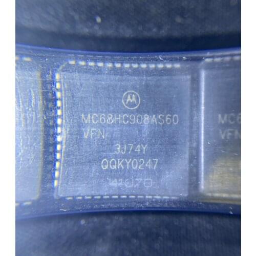 5pcs/lot MC68HC908 MC68HC908AS MC68HC908AS60 MC68HC908AS60VFN PLCC44 NEW