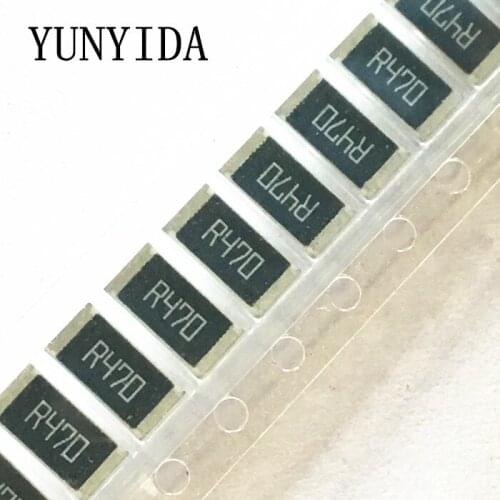50PCS 2512 1W 1% R470 0.47r