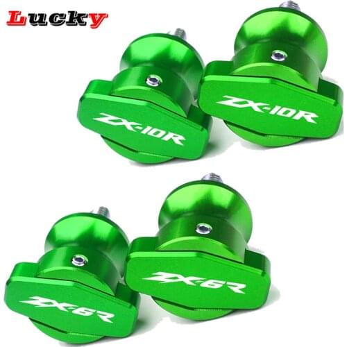 8MM For Kawasaki ZX6R ZX-6R 2013-2016 ZX10R ZX-10R ZX 6R 10R 2011-2018 Motorcycle Accessories Motorbike Swingarm Spools Slider