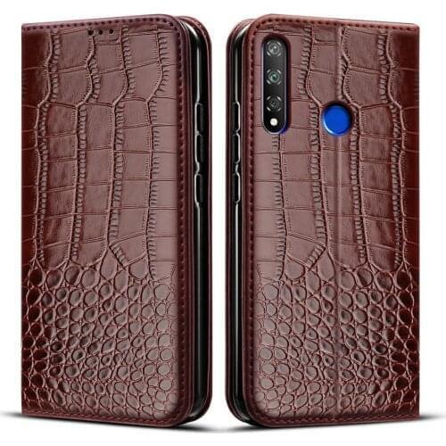 Case For Huawei honor 20 lite phone case on huawei honor 20 lite case honor 20 lite cover Crocodile texture leather