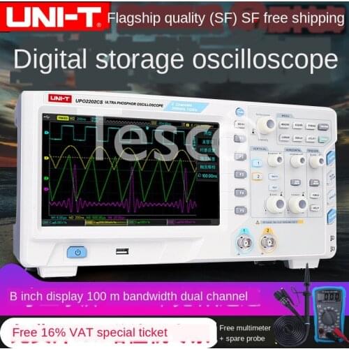 2102cex Digital Oscilloscope 100M 200M Dual Channel Oscilloscope Digital UTD2052CL