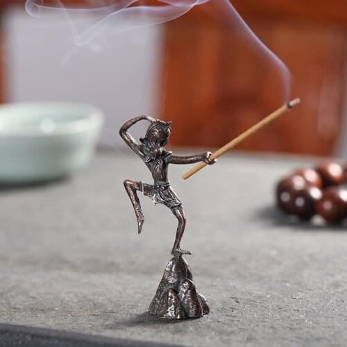 Home indoor aromatherapy burner tea ceremony small ornaments creative incense burner agarwood mini small