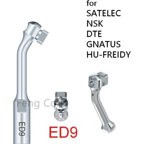 ED9 Dental Ultrasonic Scaler Tips Scaling Endo Perio Fit SATELEC NSK DTE GNATUS HU-FREIDY Handpiece Dentist Teeth Whitening