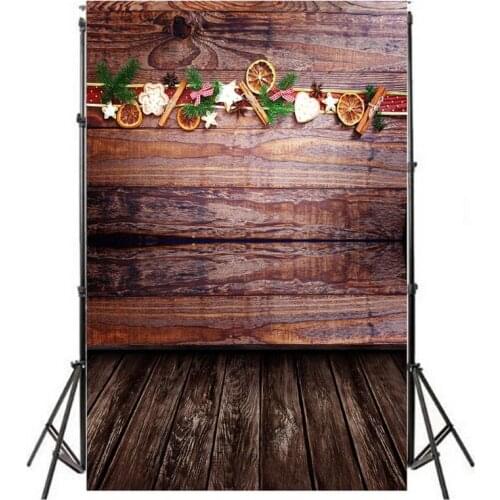 Christmas Tree Backdrop Fireplace Photo Background Snow Ground Wooden Wall Photography Backdrops For Photo Studio Family Decor