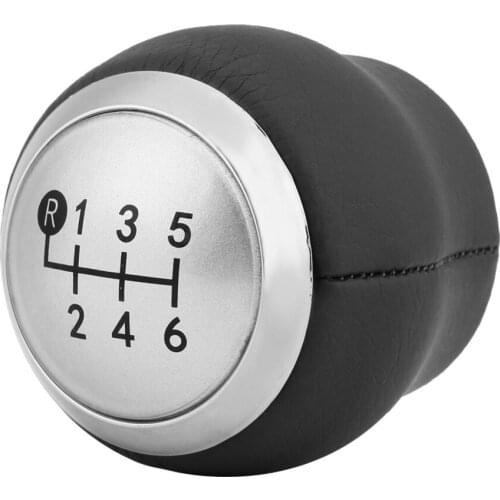 Gear Head Car 6 Speed Gear Shift Lever Knob Head for Toyota Corolla 1.8MT 2007-2013 for YARIS AURIS AYGO Auto Gear Head