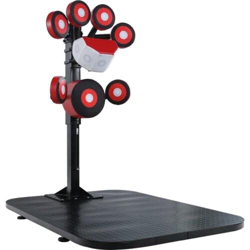 Intelligent Boxing Target Muay Thai Hand Target Sanda Training Thickened Anti-seismic Curved Baffle Multi-target Vertical 98kg