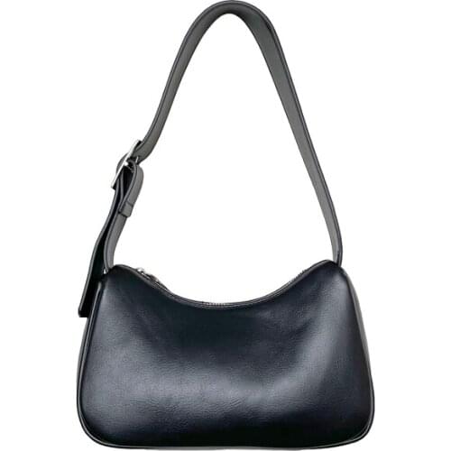 2021 New Small Female Baguette Bag Luxury Handbags Womens Bags Designer Hobos Purses Womans Shoulder Bags Korean Wide Strap