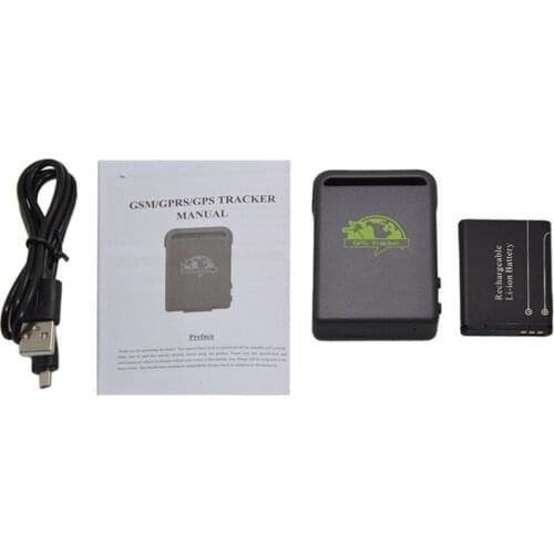 Mini Size GPS Vehicles Cars Tracker Device GPS SMS GPRS SOS For IOS App W/ Remote Control Built-In Shock Sensor Hot New