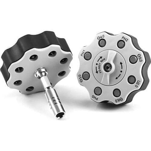 9 in 1 Multifunction Ratchet Screwdriver Set of Screw Driver Bit Set Multi-function Precision Repair Device Hand Tools