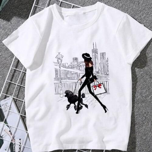 2020 New Summer Women T-shirt Graphics Print Harajuku Leisure Streetwear Female Clothing Tshirt Fashion Hipster O-neck T shirt