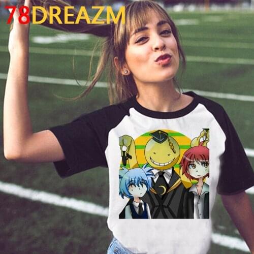 Assassination Classroom clothes t shirt female harajuku kawaii graphic tees women vintage tshirt harajuku kawaii