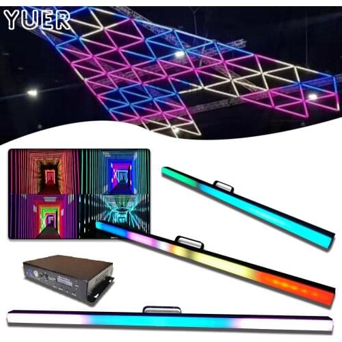 Dmx 512 Control RGB 3IN1 40X0.5W Led DJ Disco Digital Tube Pixel Tube in Full Colour For Party Bar Stage Club Effect Par Light