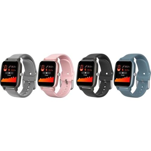 Smart Watch Bluetooth Heart Rate Blood Pressure IP67 Waterproof For iOS Android