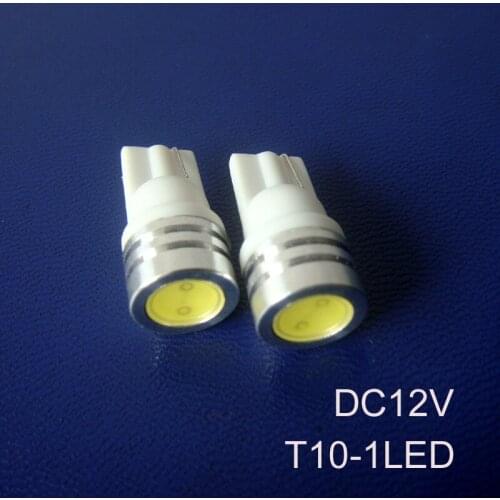 High power 12V 0.5W T10 auto led dashboard warning indicator,w5w 168 194 501 led car instrument lights free shipping 50pcs/lot