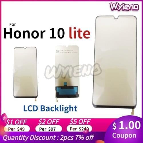 Wyieno Tested LCD Display Backlight Film For Huawei Honor 10 Mate 20 Lite Honor 8 8C 8X View V20 Nova 4 LED Back light 10pcs/lot