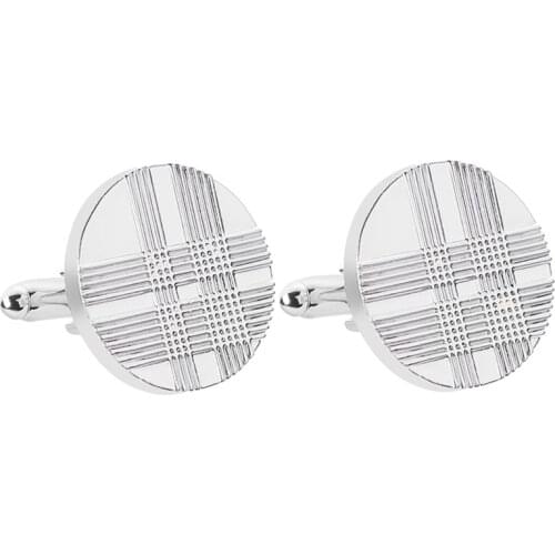 Cufflinks Men stripe round cufflink streak pattern cuff links for French shirt cufflink gift simple button cuflinks lawyer man