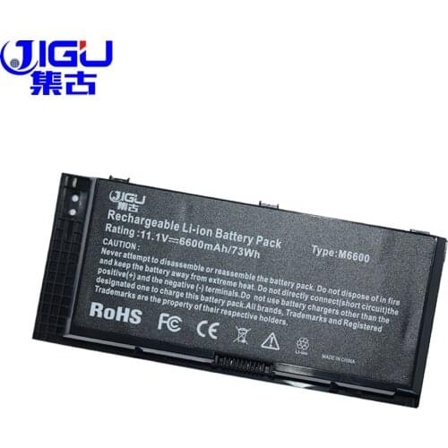JIGU Laptop Battery 0FVWT4 0TN1K5 3DJH7 451-11742 X57F1 R7PND PG6RC FV993 9GP08 97KRM For Dell for Precision M4600 M4700 M6600