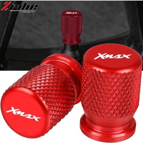 For Yamaha XMAX 300 XMAX 400 XMAX 250 XMAX 125 Motorcycle CNC Aluminum Accessorie Wheel Tire Valve Stem Caps CNC Airtight Covers