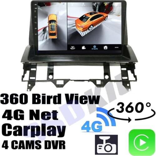 Car Audio Navigation GPS Stereo Carplay DVR 360 Birdview Around 4G Android System For Mazda 6 M6 Mazda6 Atenza GG1 2003~2014