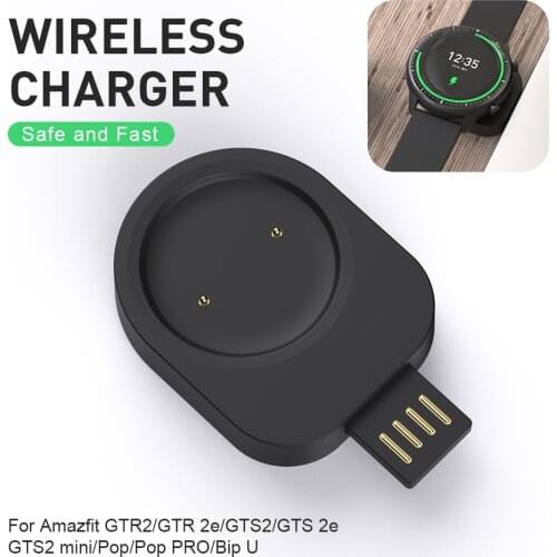 Dock Charger Stand Adapter wireless USB Charging Cable Cord for Amazfit GTR2 GTR 2e GTS2 GTS2 mini Zeep E POP Pro Smart Watch