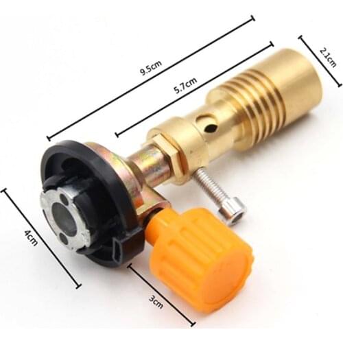 Hospital Laboratory Bunsen Burner Propane Bottled Gas Lamp Flame Stabilizer Tool