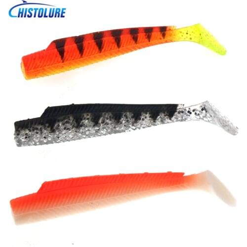 HISTOLURE 5Pcs/lot Fishing Lures 9cm 5g Artificial Baits Wobblers Soft Lures Shad Carp Silicone Fishing Soft Baits Tackle