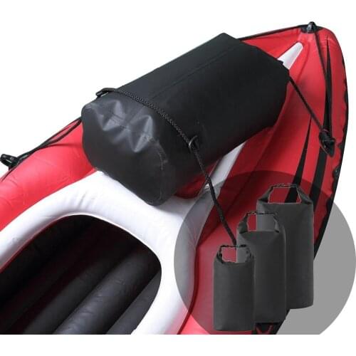 Quality Black Waterproof 10/20/30L Kayaking Canoeing Dry Sack Bag Camping Sailing Fishing Equiptment Canoe Boating Hiking Acess