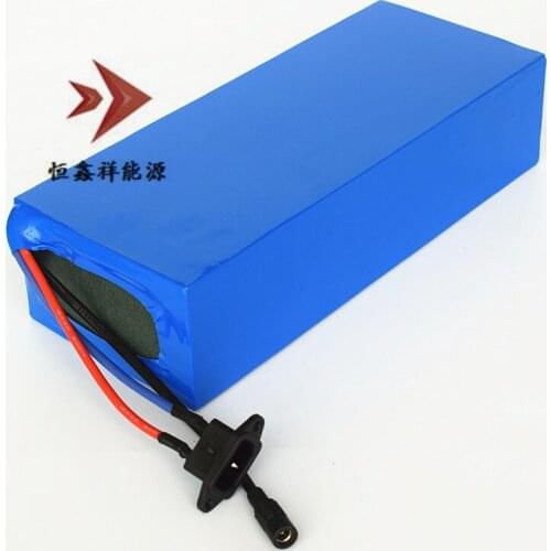 60V 15Ah Lithium-ion 18650 Cells Battery Pack BMS Built 10A Long Cycles 1500 Times More for Electric Bicycles Deep Cycles