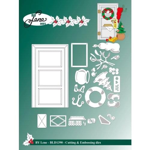 Door and Garland Metal Cutting Dies For DIY Scrapbooking Paper Card Decoration Handmade Photo Album Craft Supplie Dies Cut