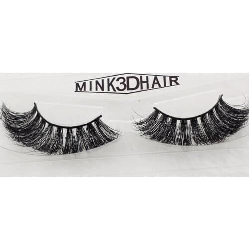 Mink Lashes 3D Mink Eyelashes Natural False Eyelashes 1 pair Handmade Fake Eye Lashes Extension for Beauty Makeup