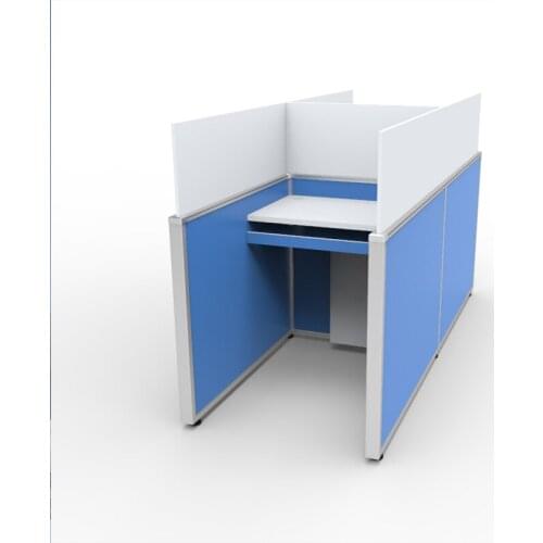 Height Adjustable Office Computer Desk Anti-peeping Study Carrel Desktop Panels Test Center Table Library Cubicle