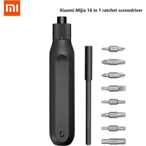 Xiaomi Mijia16 In 1 Ratchet Screwdriver Household Screw Driver Repair Tool Torx Cross 20N.m DIY Screw Driver S2 Bits