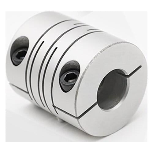 Aluminum Alloy Parallel Wire Type Clamping Coupling Encoder Screw Stepping Motor Servo Motor Elastic Coupling shaft coupler