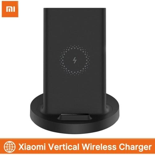 Xiaomi Vertical Wireless Charger 20W Max Flash Charging Qi Compatible Multiple Safe Stand Horizontal for Mi 9 (20W) MIX 2S