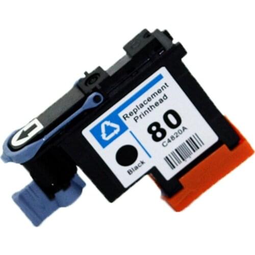 YLC 80 BK C M Y Compitable Printhead C4821A for HP80 Printhead for hp 80 Ink Cartridge Head for HP Designjet 1050 1055 printer
