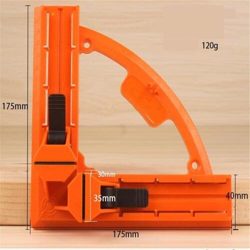 Right Angle Clip 90 Degree Fixed Clip For Fish Tank Photo Frame Drawer Plastic 90 ° Fixer Spelled Angle Frame Clamp