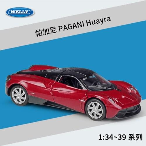 1:36 PAGANI Huayra Alloy Model Car Diecast Metal Pull-back Model Vehicles