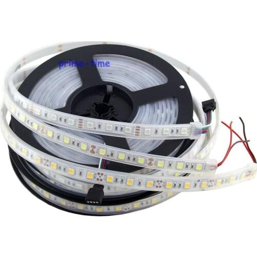 5M 5050 300 Leds IP67 Waterproof LED Strip,12V 60LED/M flexible LED Tape,White Warm White RGB Color,Outdoor Use